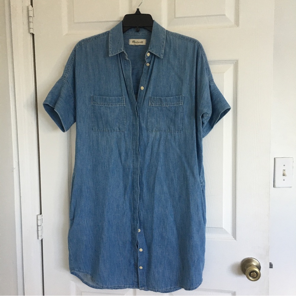 Madeewell jean dress XS